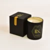 Black Oak Box and Candle